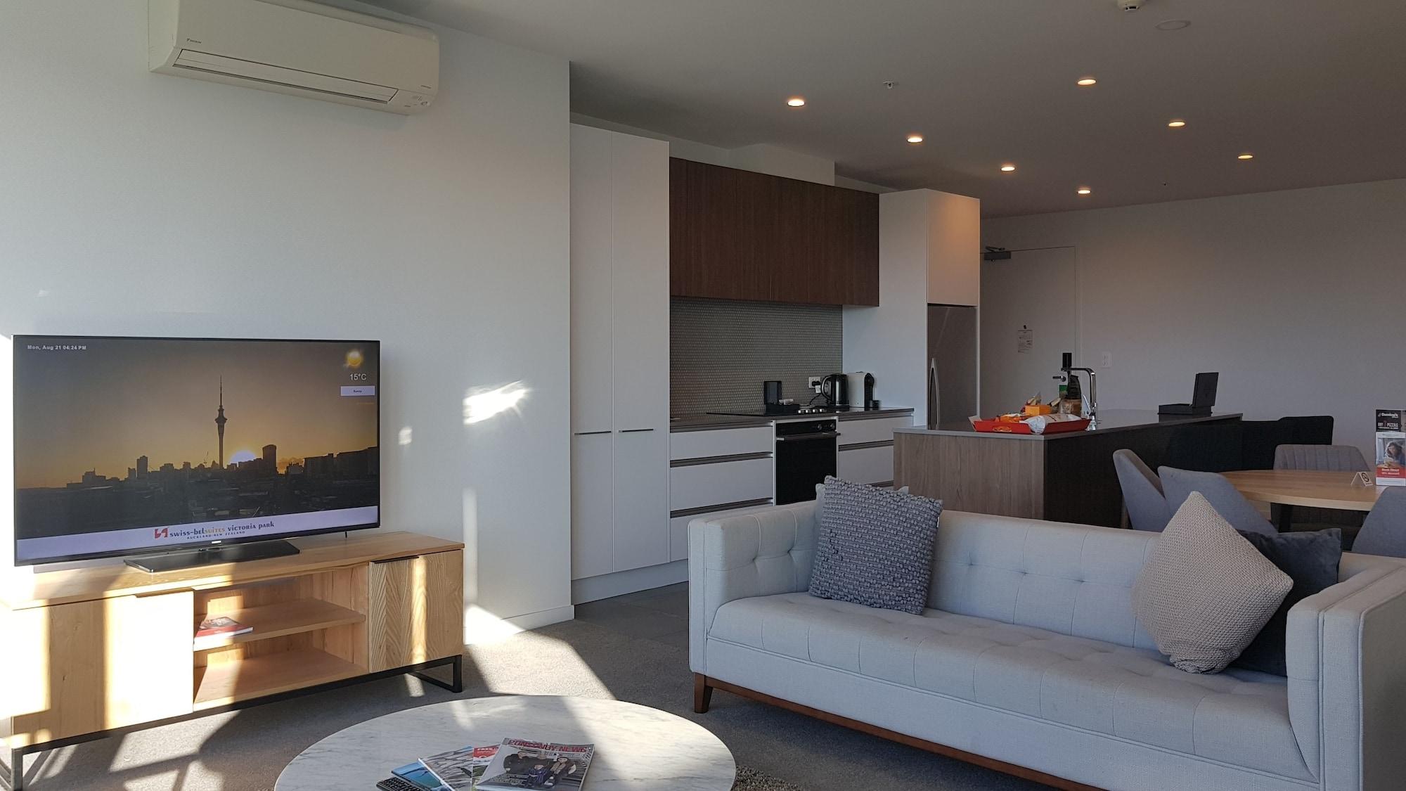 Swiss-Belsuites Victoria Park Auckland Extérieur photo A typical apartment interior